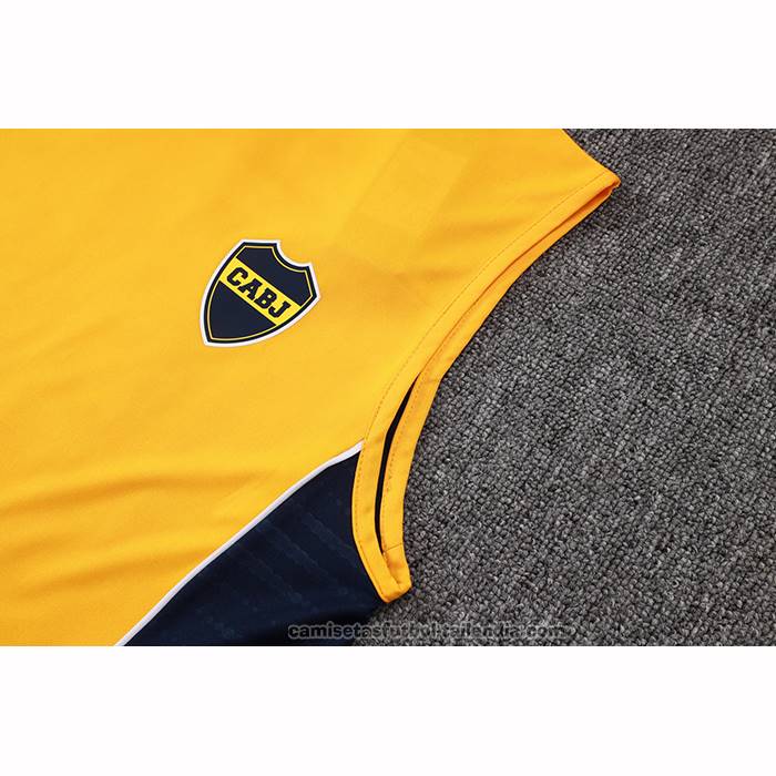 Camiseta de Entrenamiento Boca Juniors Sin Mangas 25/26 Amarillo